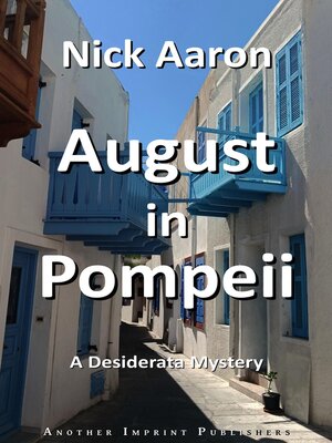 cover image of August in Pompeii (The Blind Sleuth Mysteries Book 17)